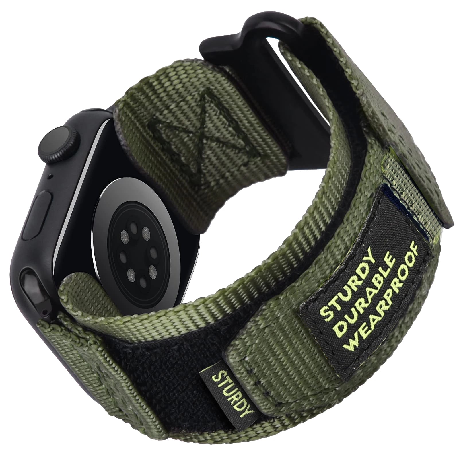 Storazone Army Blue / 38mm 40mm 41mm Compatible with Apple Watch Series 9/8/7 6/5/4/SE Ultra 2/3 Nylon Woven Band Designed to fit 49mm 42mm 44mm 45mm 38mm 40mm 41mm