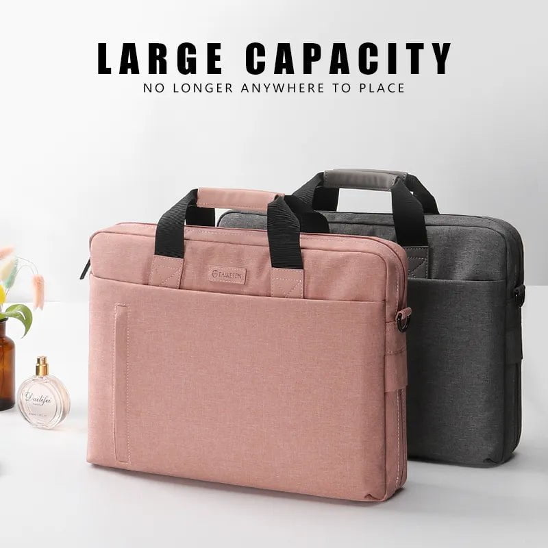 Storazone Laptop Bag case 13.3 14 15.6 17.3 inch Waterproof Notebook Bag for Macbook Air Pro 13 15 Computer Shoulder Handbag Briefcase Bag