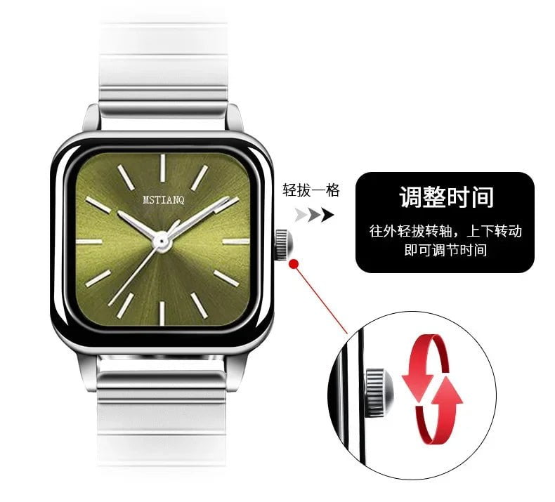 Storazone Luxury Women Watch Top Brand Fashion Steel Belt Ladies Quartz Wristwatch Montre Femme Beautiful Gifts Free Shipping Watches