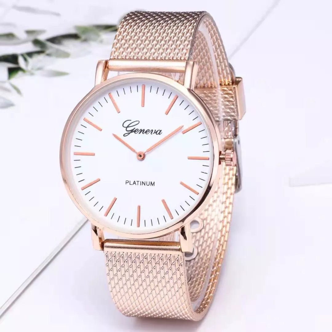 Storazone Luxury Wrist Watches for Women Fashion Quartz Watch Silicone Band Dial Women Wathes Casual Ladies watch relogio feminino
