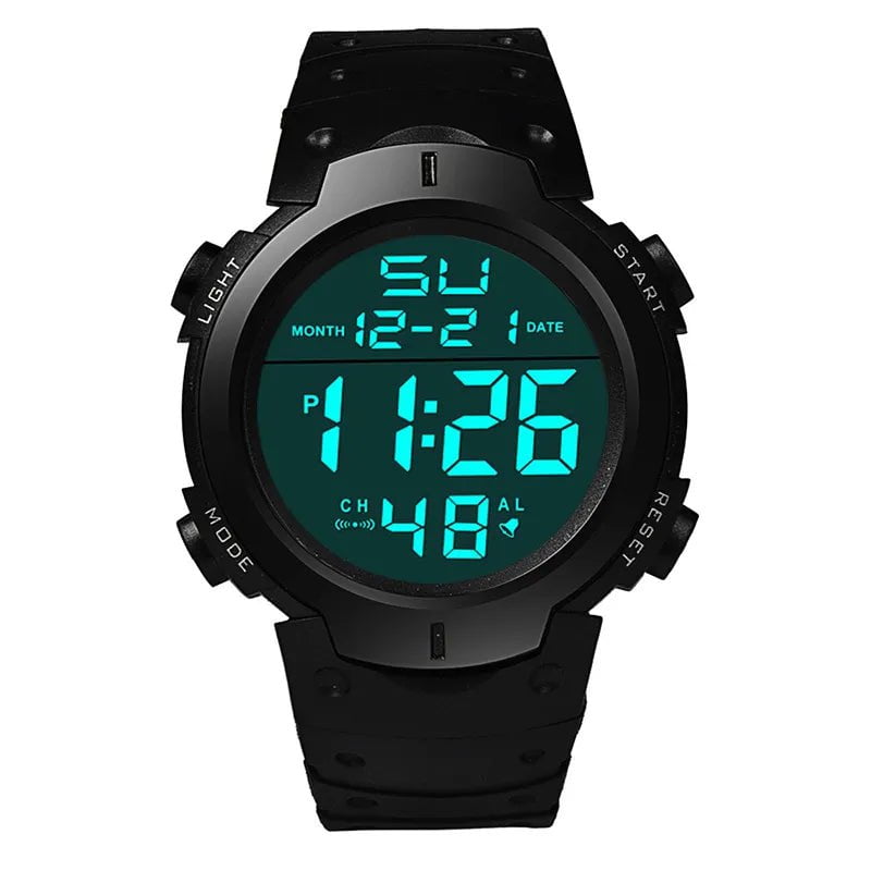 Storazone Men Sport LED Watches Top Brand Men Digital Clock Multi-Functional Rubber Man Fitnes Athlete Timekeeping Electronic Watch Reloj