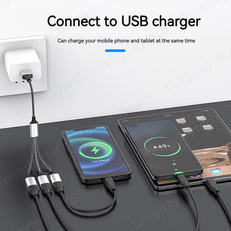 Storazone Multi USB Hub Extensions 4 Port Type C Hub USB Splitter Fast Data Transmission OTG Adapter For Computer Xiaomi Macbook Pro Air