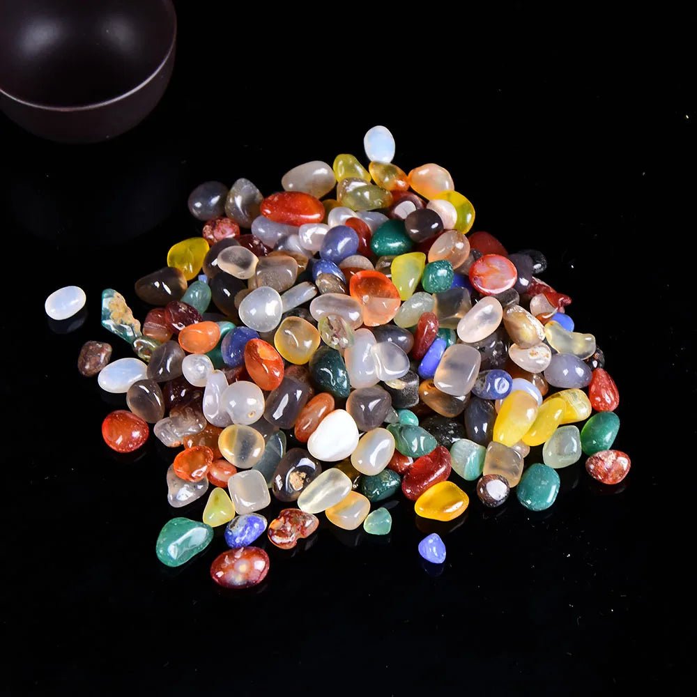 Storazone Natural Crystal Rose Quartz Ore Mineral Specimen Healing Stone Natural Colorful Quartz for Aquarium Stone Home Decoration DIY