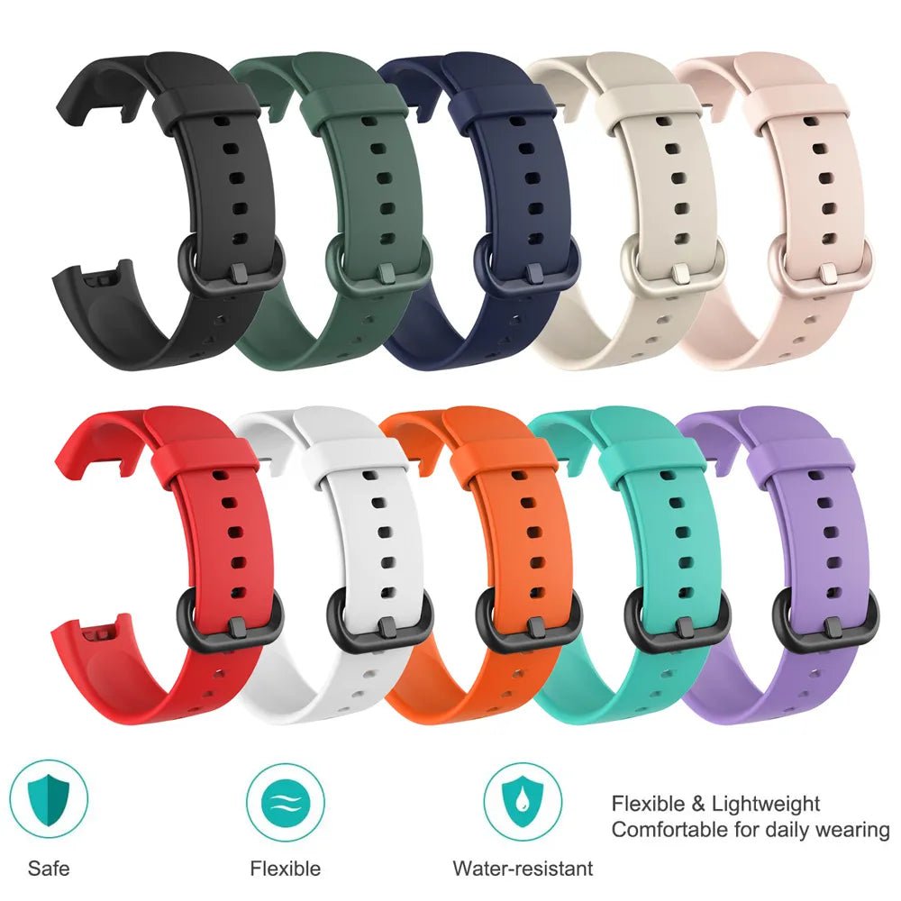 Storazone Replacement Strap For Mi Watch Lite Silicone Watchbands Watch Strap For Redmi Watch 2 Lite Strap Correa Bracelet