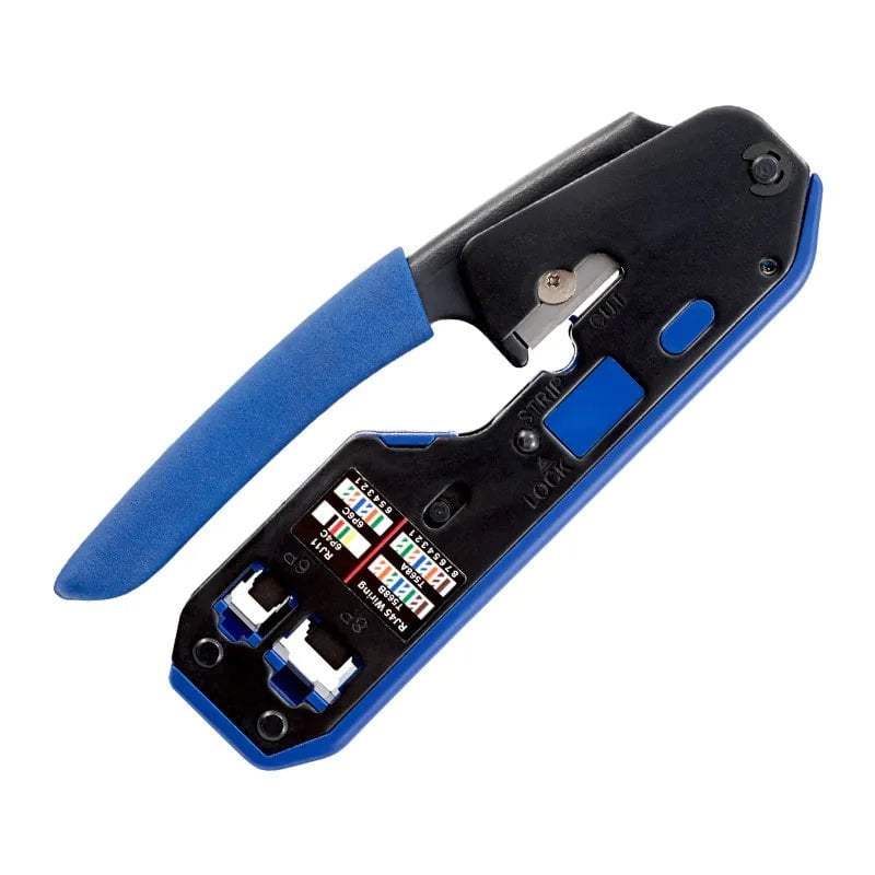 Storazone RJ45 crimping tools pliers network cable crimper wire stripper cutter ethernet clip tongs RJ45 RJ12 RJ11 cat6 cat5e cat5