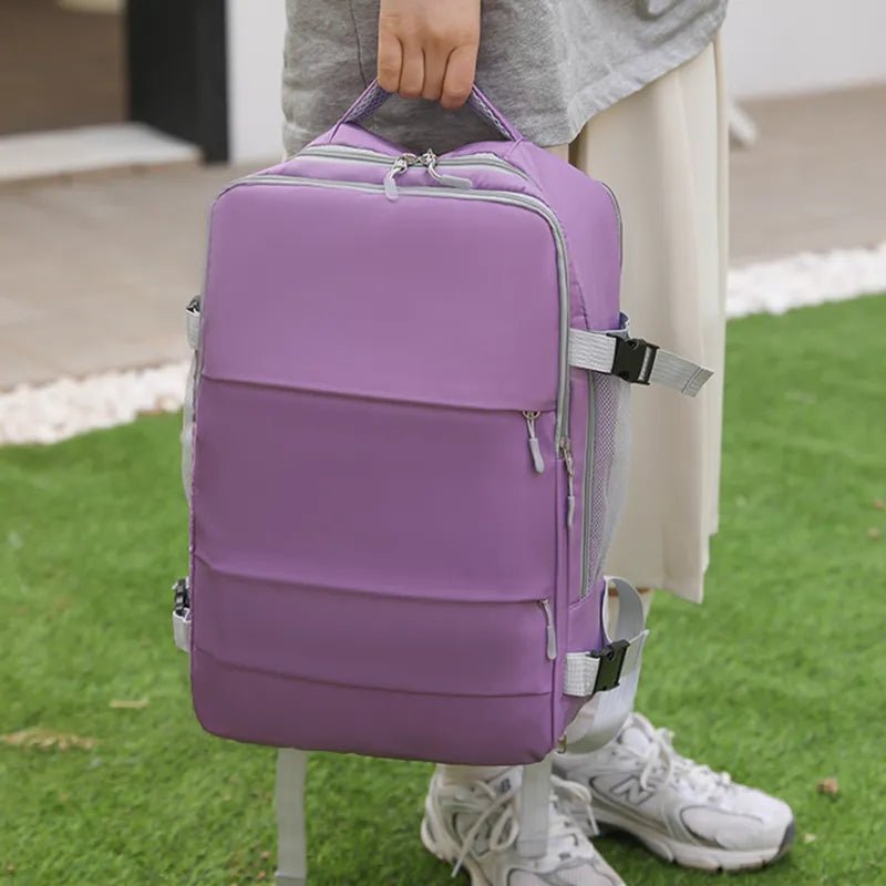 Storazone Travel Backpack Women Large Capacity Waterproof Anti-Theft Casual Daypack Bag with Luggage Strap & USB Charging Port Backpacks