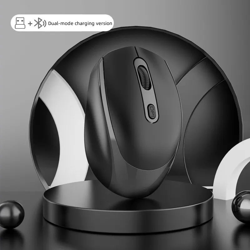 Storazone Wireless Silent Mouse Bluetooth 2.4G Dual Mode Mute Charging Portable Mouse Optical For Laptop PC Game Office