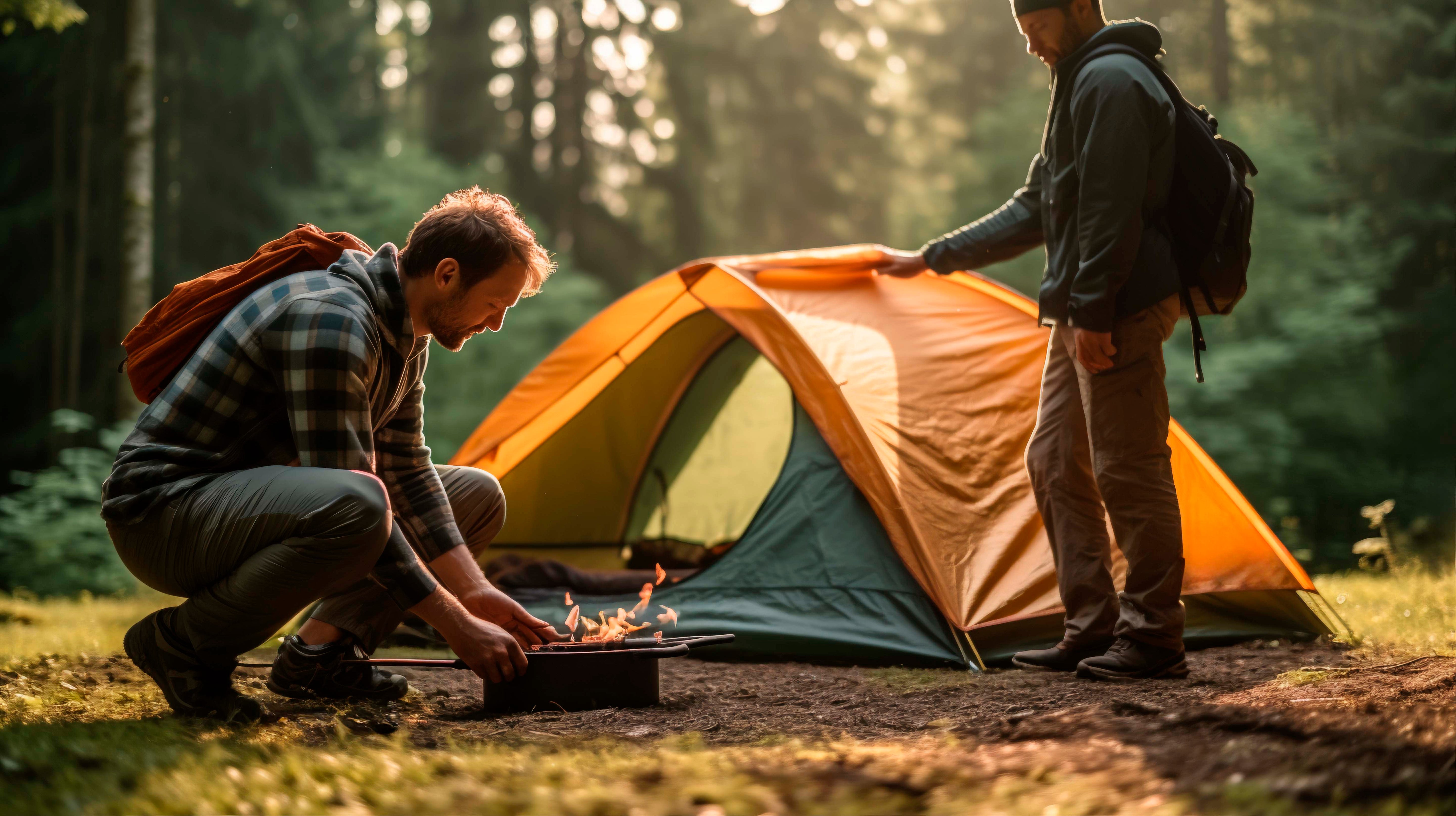 Camping and Hiking