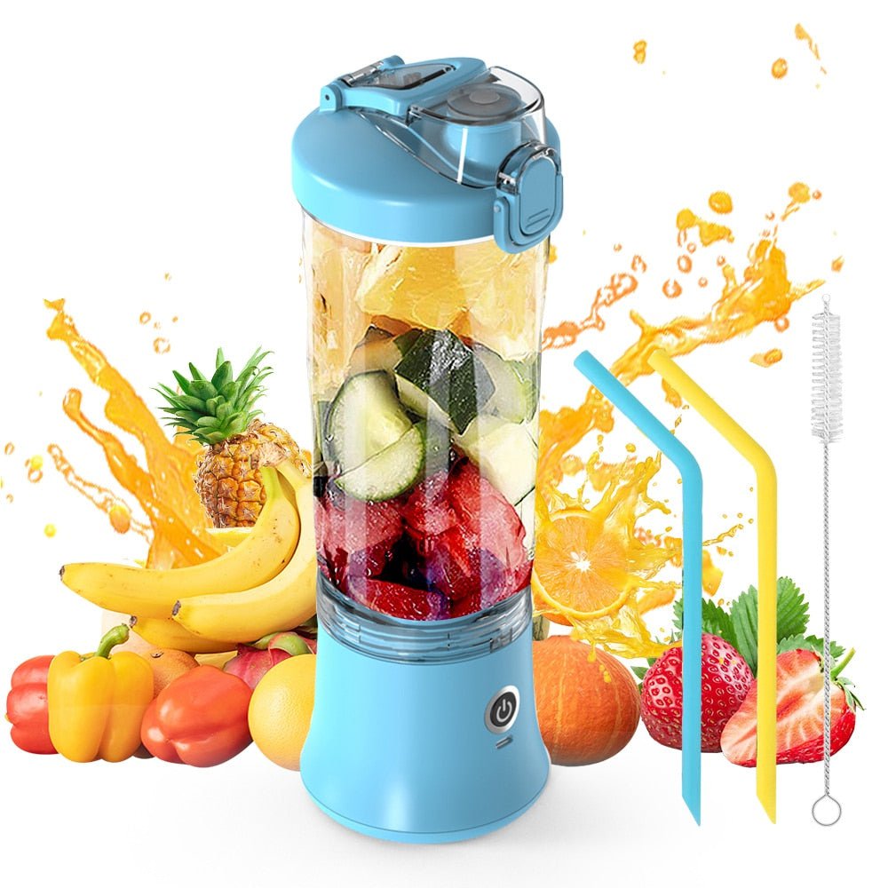 Les Visionnaires Beauté et santé Bleu / USB VitaFusion - Le mixeur de poche pour smoothies et shakes délicieux (CJ)