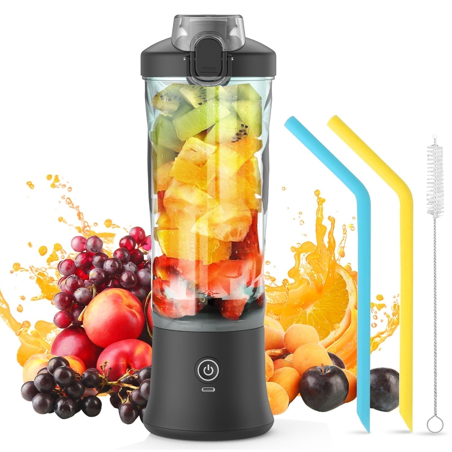 Les Visionnaires Beauté et santé Noir / USB VitaFusion - Le mixeur de poche pour smoothies et shakes délicieux (CJ)