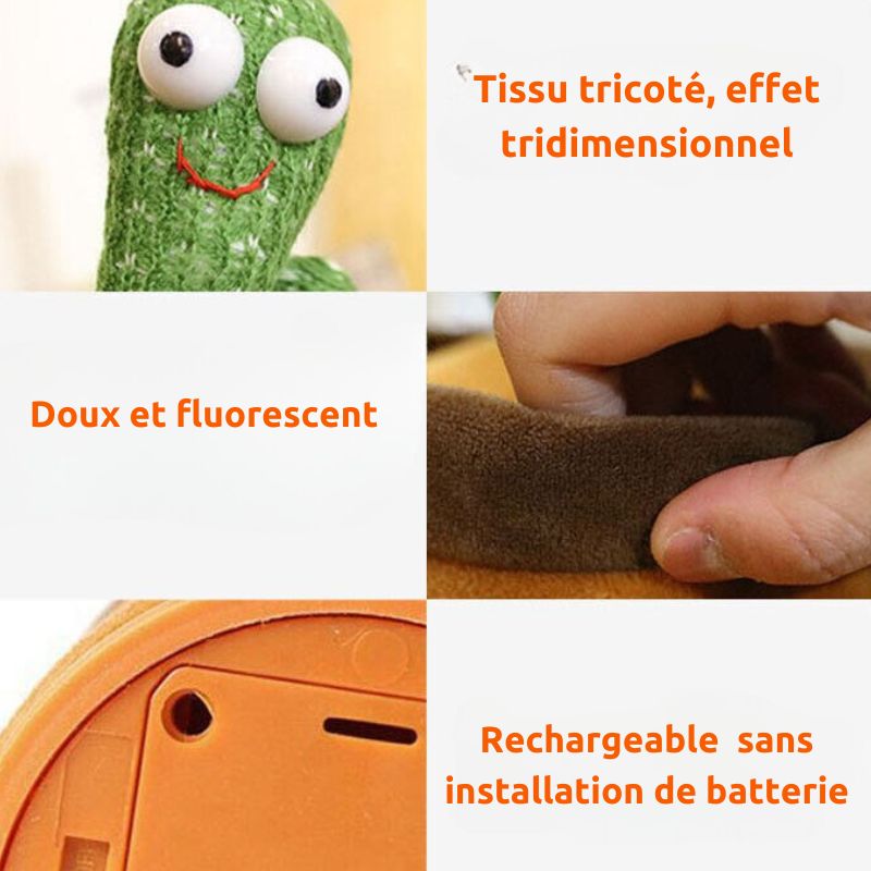 Les Visionnaires Enfants 120 chansons / Rechargeable TuniCacti : Cactus Dansant (CJ)