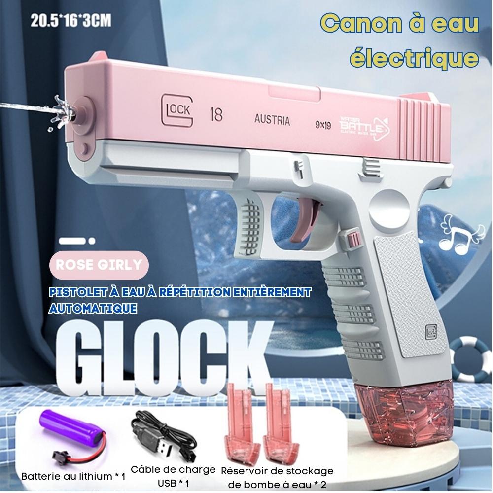 Les Visionnaires Enfants Rose Girly 1 / Classique / USB AquaBlast - Pistolet à eau hyper puissant (CJ)