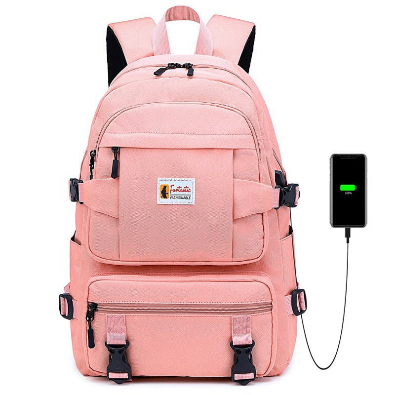 Les Visionnaires Enfants Rose Vivid Book Bag