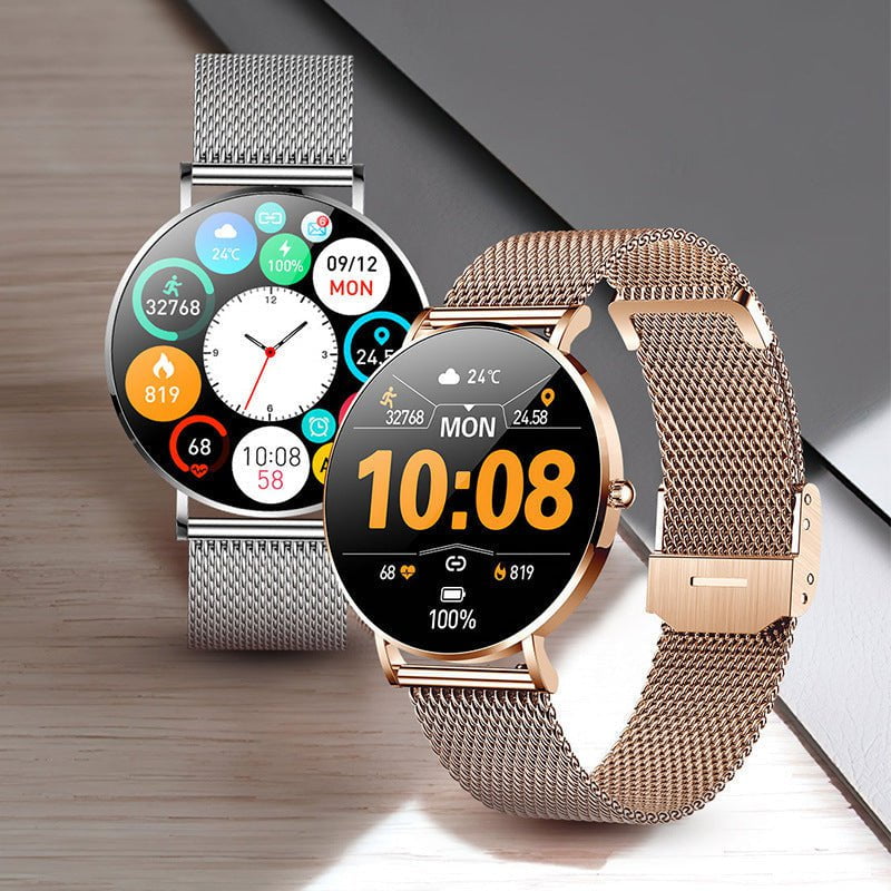 Les Visionnaires Gadget ActivChic - La Montre Connectée Élégante pour femme (CJ)