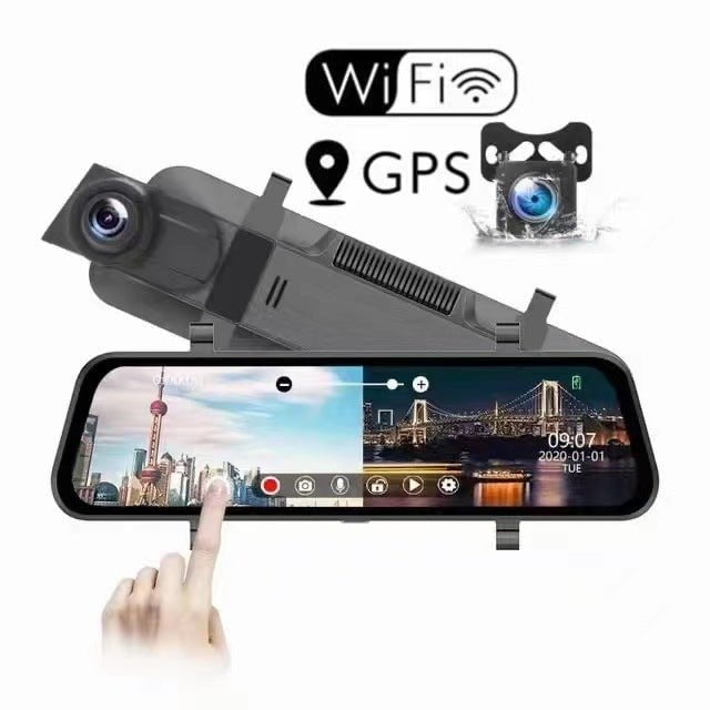 Les Visionnaires Gadget Black with wifi and gps Dash Cam - Vision Nocturne 10 (CJ)