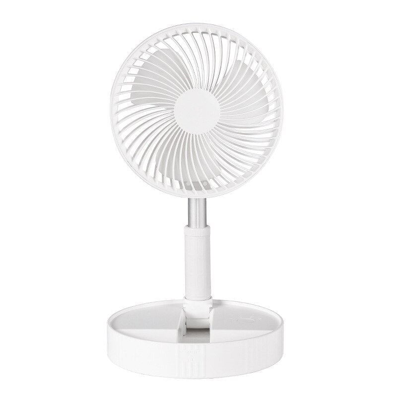 Les Visionnaires Gadget Blanc / USB FoldAir - Ventilateur portable rétractable sans fil (CJ)