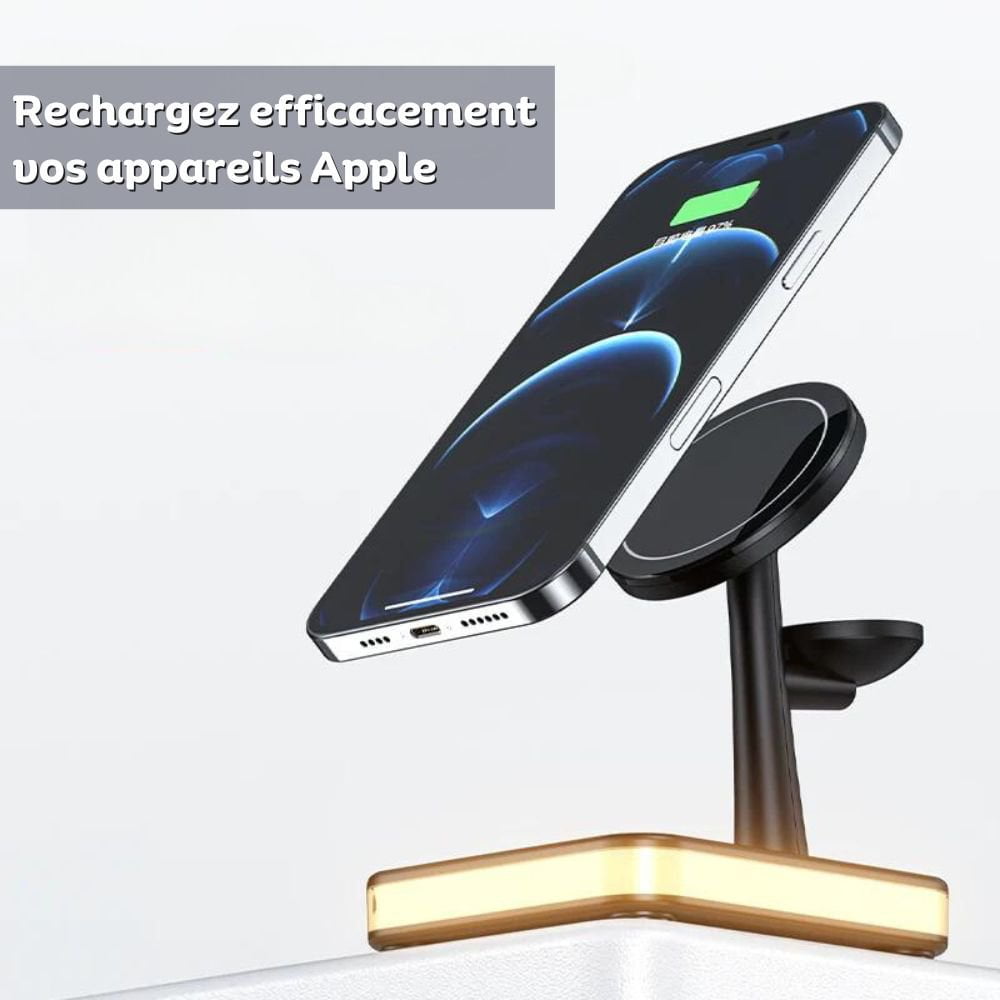 Les Visionnaires Gadget MagDock - Chargeur Sans Fil 3-en-1 (CJ)