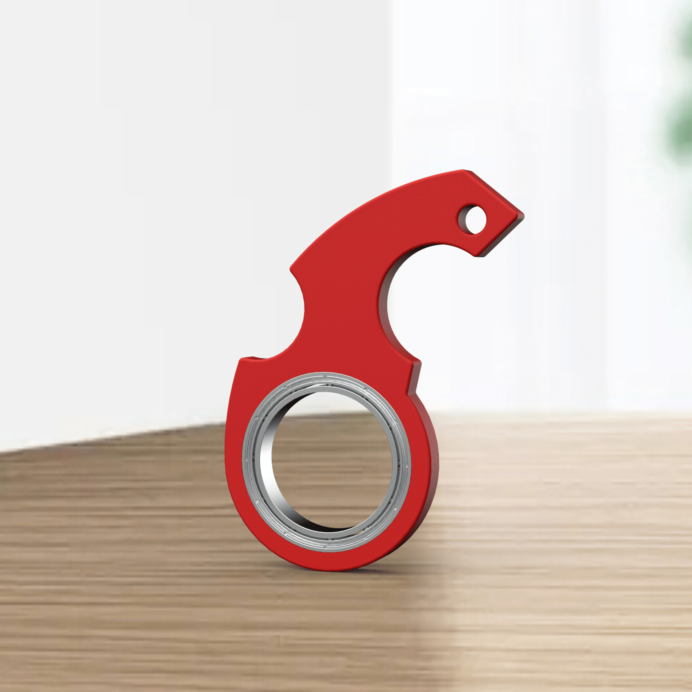 Les Visionnaires Gadget Red / 1pc Creative Fidget Spinner Toy Keychain Hand Spinner Anti-Anxiety Toy Relieves Stress Finger Spinner Keychain Bottle Opener Kids Toy