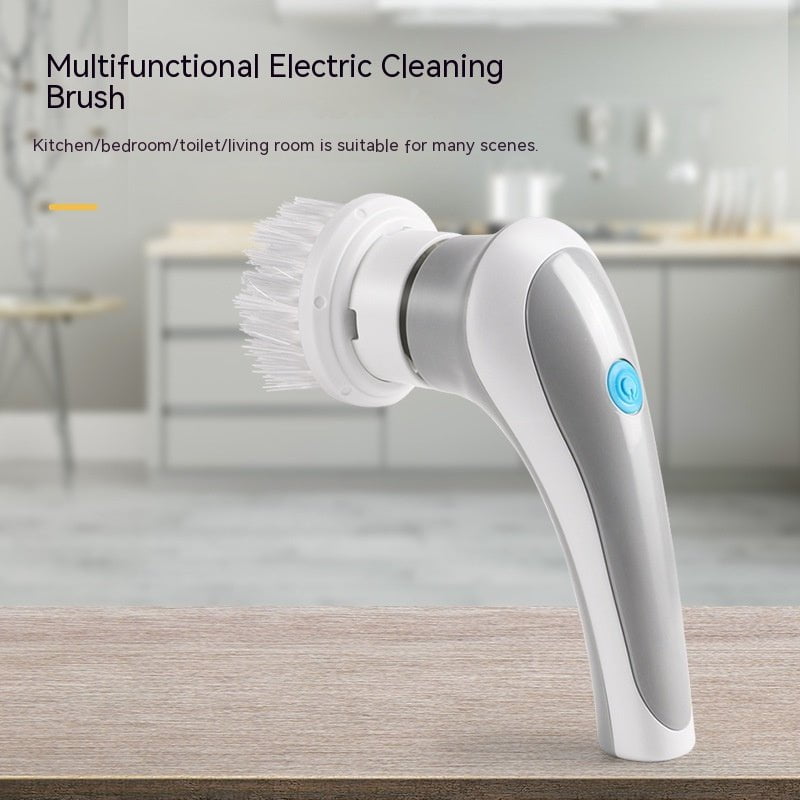 Les Visionnaires Kitchen Electric Cleaning Brush 4 In 1 Spinning Scrubber Handheld Electric Cordless Cleaning Brush Portable