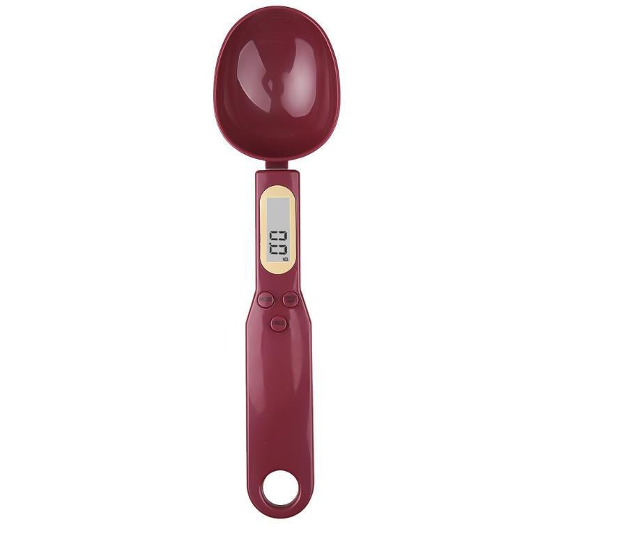 Les Visionnaires Kitchen Purplish Red Kitchen Scale Measuring Spoon Scale