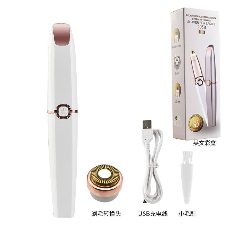 Les Visionnaires Makeup Ladies Shaver 2 In 1 Lipstick Epilator Face