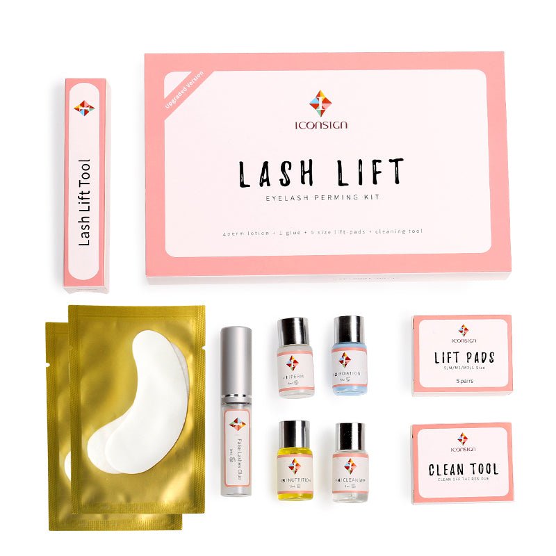 Les Visionnaires Makeup Same as Photos Dropshipping Upgrade Version Lash Lift Kit ICONSIGN Lifting Perm Eyelash Eyes Makeup Tools