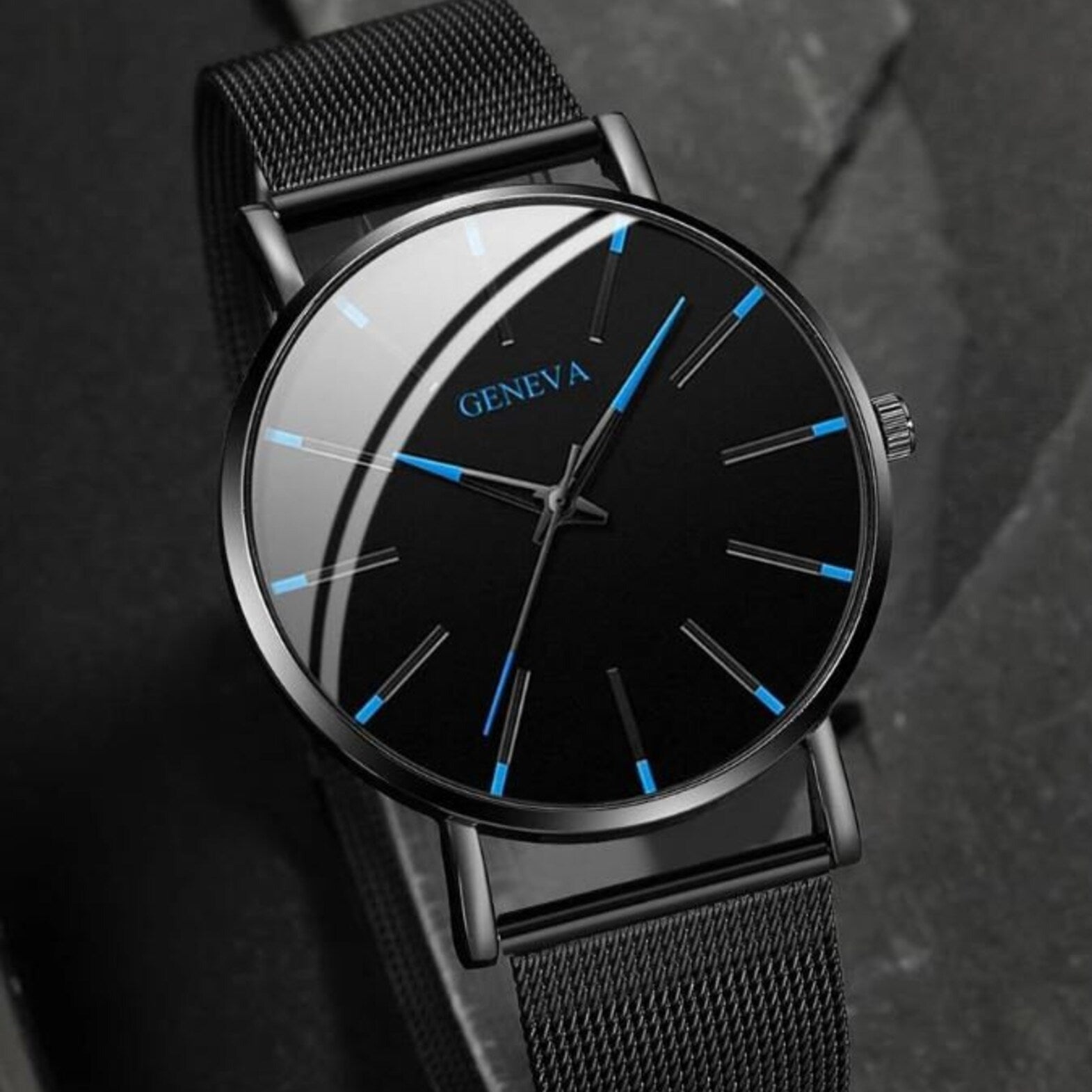 Les Visionnaires Montre Noir Essenza (Cj)