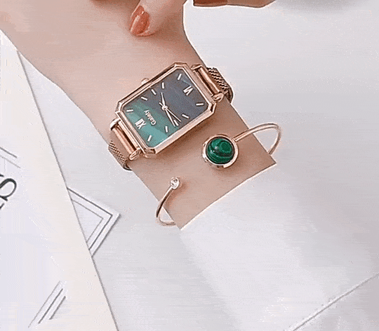 Les Visionnaires Montre Vert Aurora (CJ)