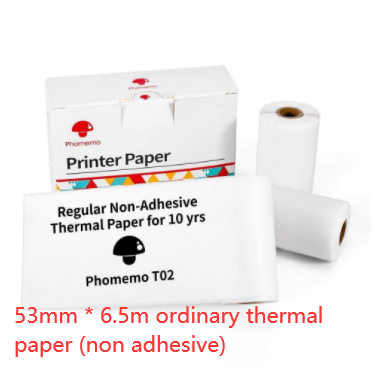 Les Visionnaires Printer Non stick printing paper / USB Portable Mini Thermal Label Printer Home Photo Printer Student Wrong Question Printer Bluetooth Mini Label Printer Price Tag