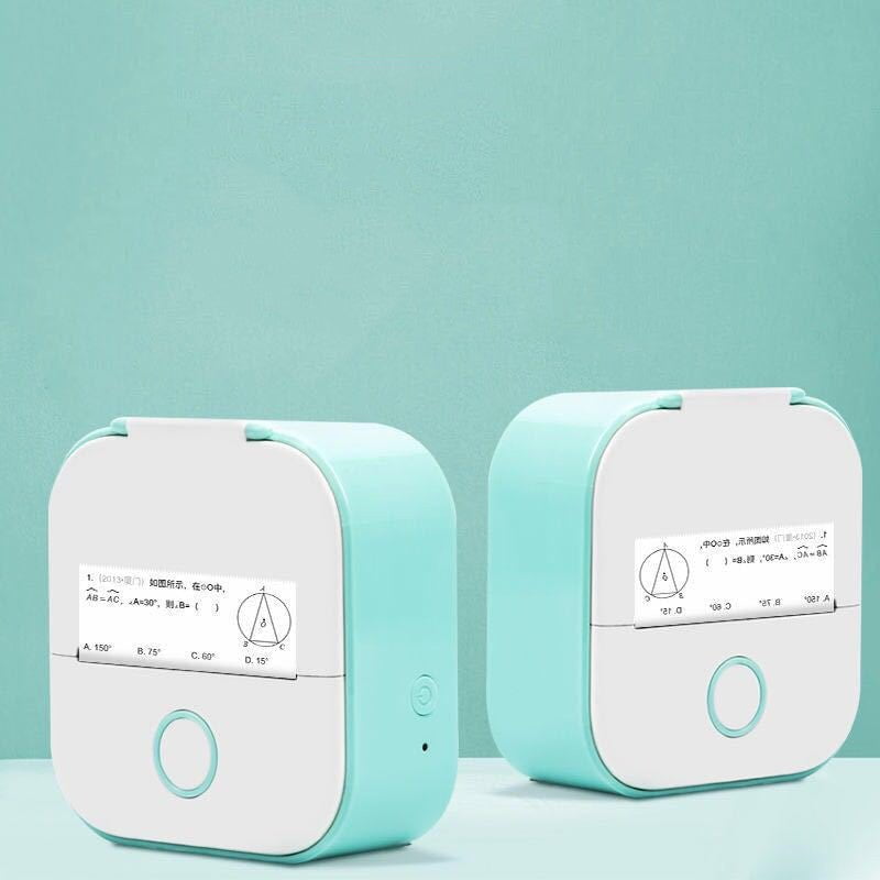 Les Visionnaires Printer Portable Mini Thermal Label Printer Home Photo Printer Student Wrong Question Printer Bluetooth Mini Label Printer Price Tag
