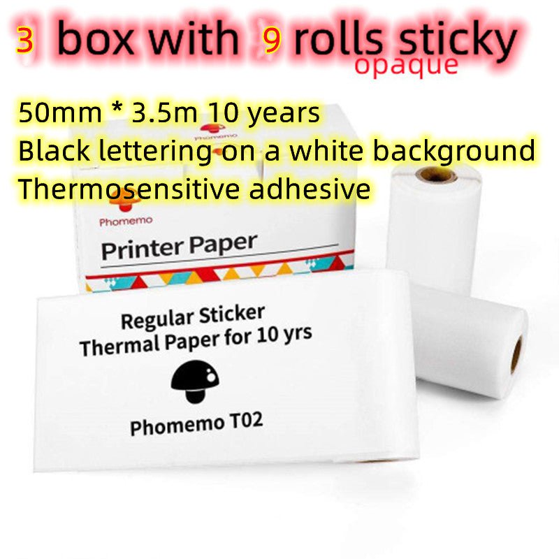 Les Visionnaires Printer Style A 3pcs / USB Portable Mini Thermal Label Printer Home Photo Printer Student Wrong Question Printer Bluetooth Mini Label Printer Price Tag