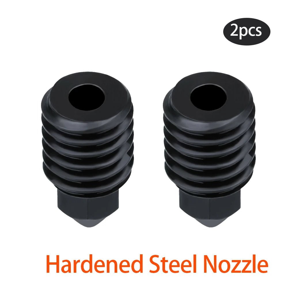 Storazone 0.2 harden steel / For Bambu Lab X1 X1C Upgraded V2.0 For Bambu Hotend Cht Nozzle Bambulab Cht Nozzle X1c Bambu Lab P1p Hotend Bambu Lab P1s Hotend High Flow Bi Metal