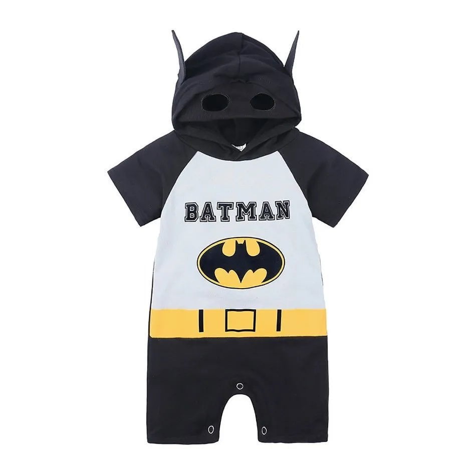 Storazone 0-2 Years Baby Romper Costume Anime Cartoon Kids Jumpsuit Toddler Summer Short-Sleeved Romper Newborn Baby Boys Clothes