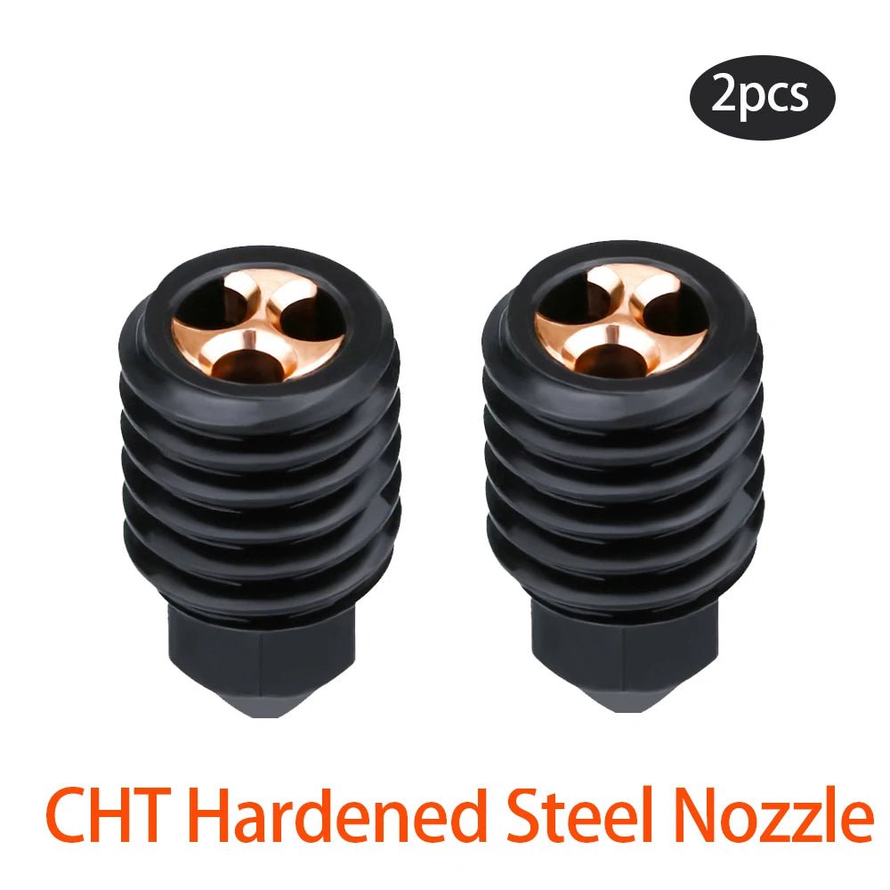 Storazone 0.4 cht harden steel / For Bambu Lab X1 X1C Upgraded V2.0 For Bambu Hotend Cht Nozzle Bambulab Cht Nozzle X1c Bambu Lab P1p Hotend Bambu Lab P1s Hotend High Flow Bi Metal