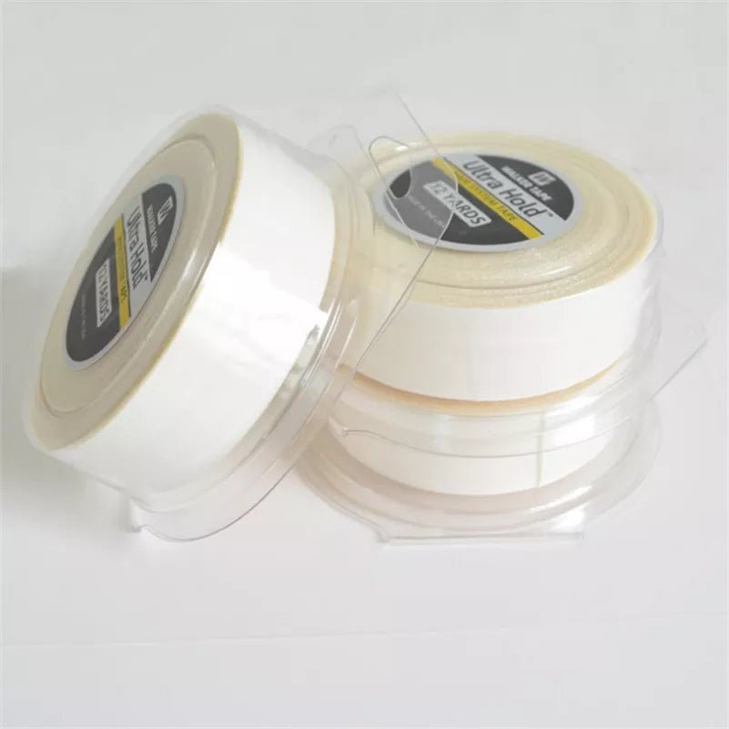 Storazone 0.8cm / 3 Yards White Ultra Hold Hair Double Sided Adhesives Tape For Hair Extension/Toupee/ Lace Wigs Adhesive Wig Tape 3Yards 12yards 36yards