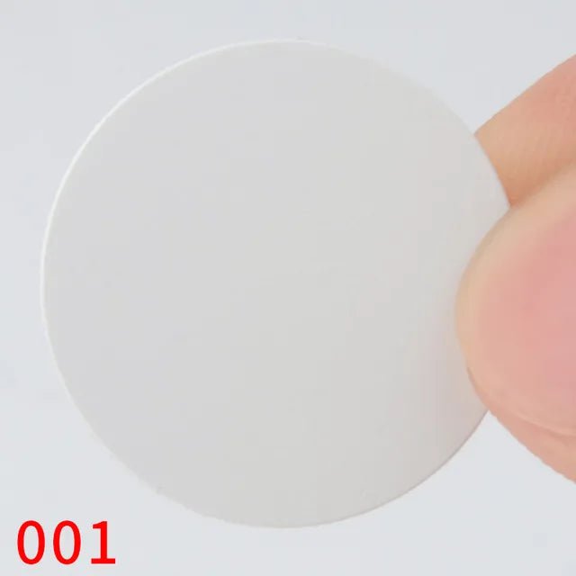 Storazone 001 54Pcs/Sheet PVC 21mm Self Adhesive Decorative Films Furniture Screw Cover Caps Stickers Wood Craft Desk Cabinet Ornament