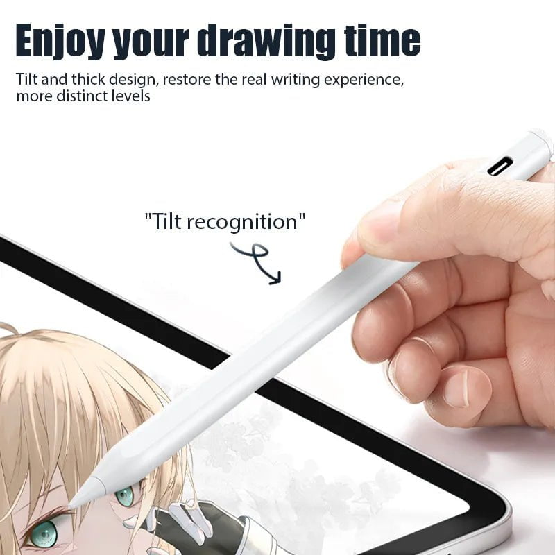 Storazone 001 For Apple Pencil 2 1 for iPad Pencil Palm Rejection Tilt Pen for 2022 2021 2020 2018 2019 iPad Air 4 5 7 8 9 Mini 5 6 Stylus Pen