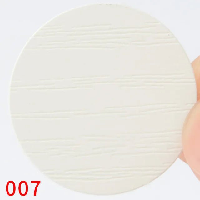 Storazone 007 54Pcs/Sheet PVC 21mm Self Adhesive Decorative Films Furniture Screw Cover Caps Stickers Wood Craft Desk Cabinet Ornament