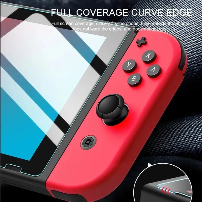 Storazone 1/2/3PCS Protective Glass For Nintend Switch Tempered Glass Screen Protector for Nintendos Switch Oled Lite NS Accessories Film