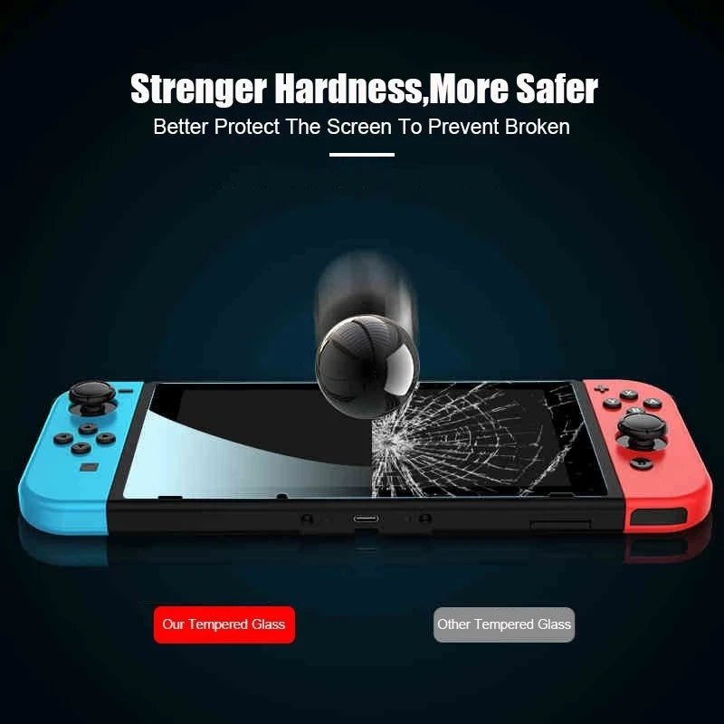 Storazone 1/2/3PCS Protective Glass For Nintend Switch Tempered Glass Screen Protector for Nintendos Switch Oled Lite NS Accessories Film