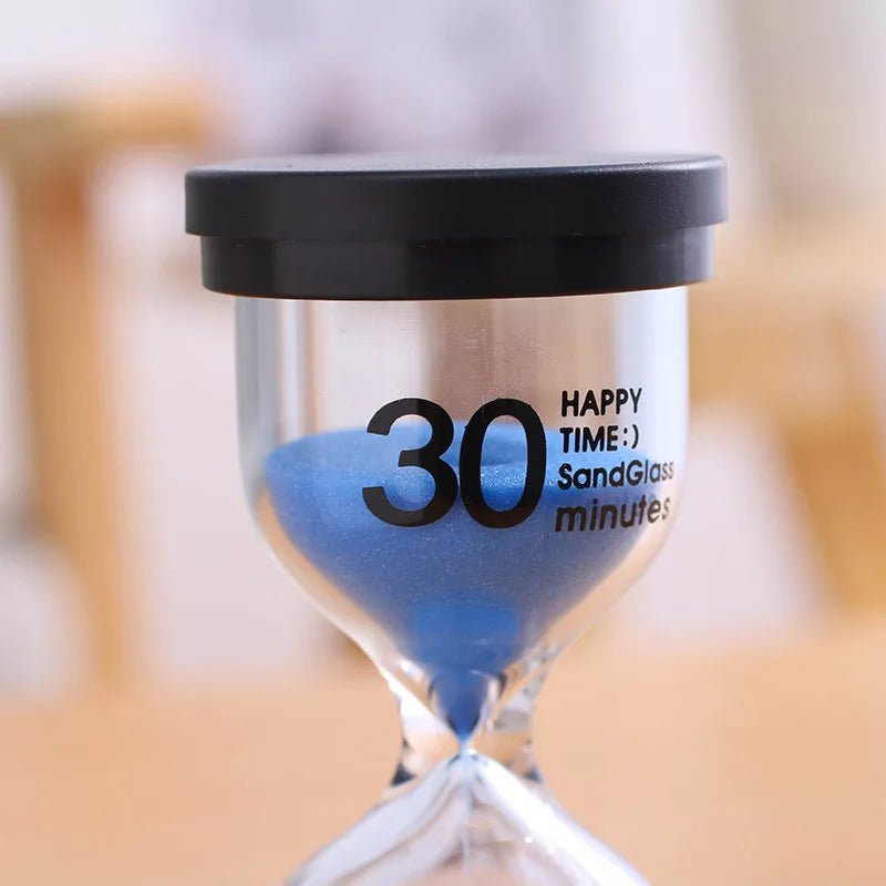 Storazone 1/3/5/10/15/30/60 Hourglass Minutes Sand Watch Sandglass Timer Watch Clock Gift Children Sand Timer Hour Home Decoration