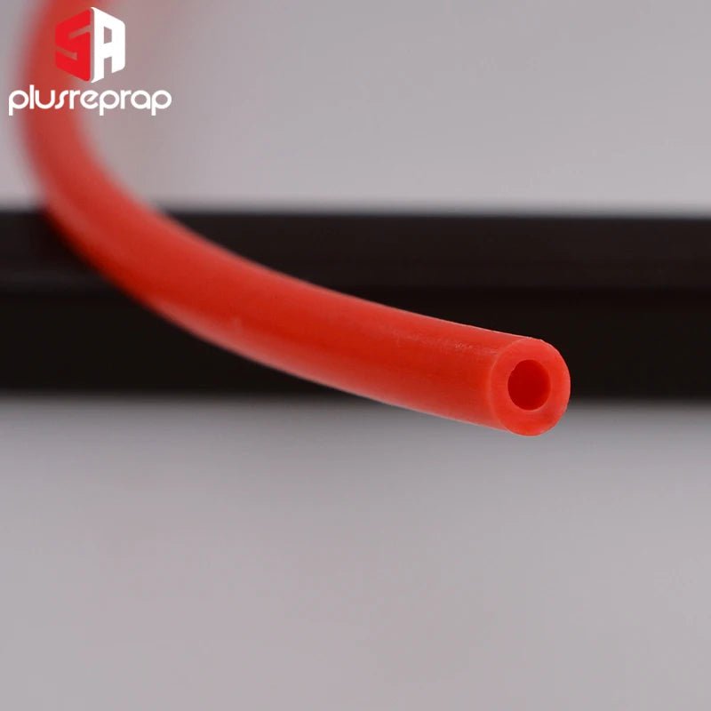 Storazone 1 Meter 2x4mm ID 2mm OD 4mm PTFE Tube for 3D Printer Parts Pipe Bowden J-head 1.75mm Filament Guide Tube