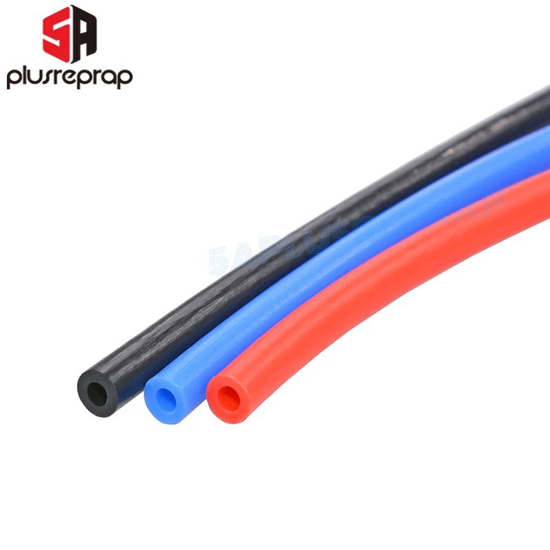 Storazone 1 Meter 2x4mm ID 2mm OD 4mm PTFE Tube for 3D Printer Parts Pipe Bowden J-head 1.75mm Filament Guide Tube