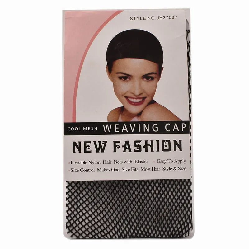 Storazone 1 MNAWEI Top Sale 1 Pcs Hairnets good Quality Mesh Weaving Black Wig Hair Net Making Caps Weaving Wig Cap & Hairnets