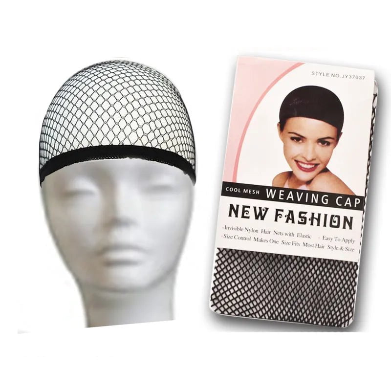 Storazone 1 MNAWEI Top Sale 1 Pcs Hairnets good Quality Mesh Weaving Black Wig Hair Net Making Caps Weaving Wig Cap & Hairnets