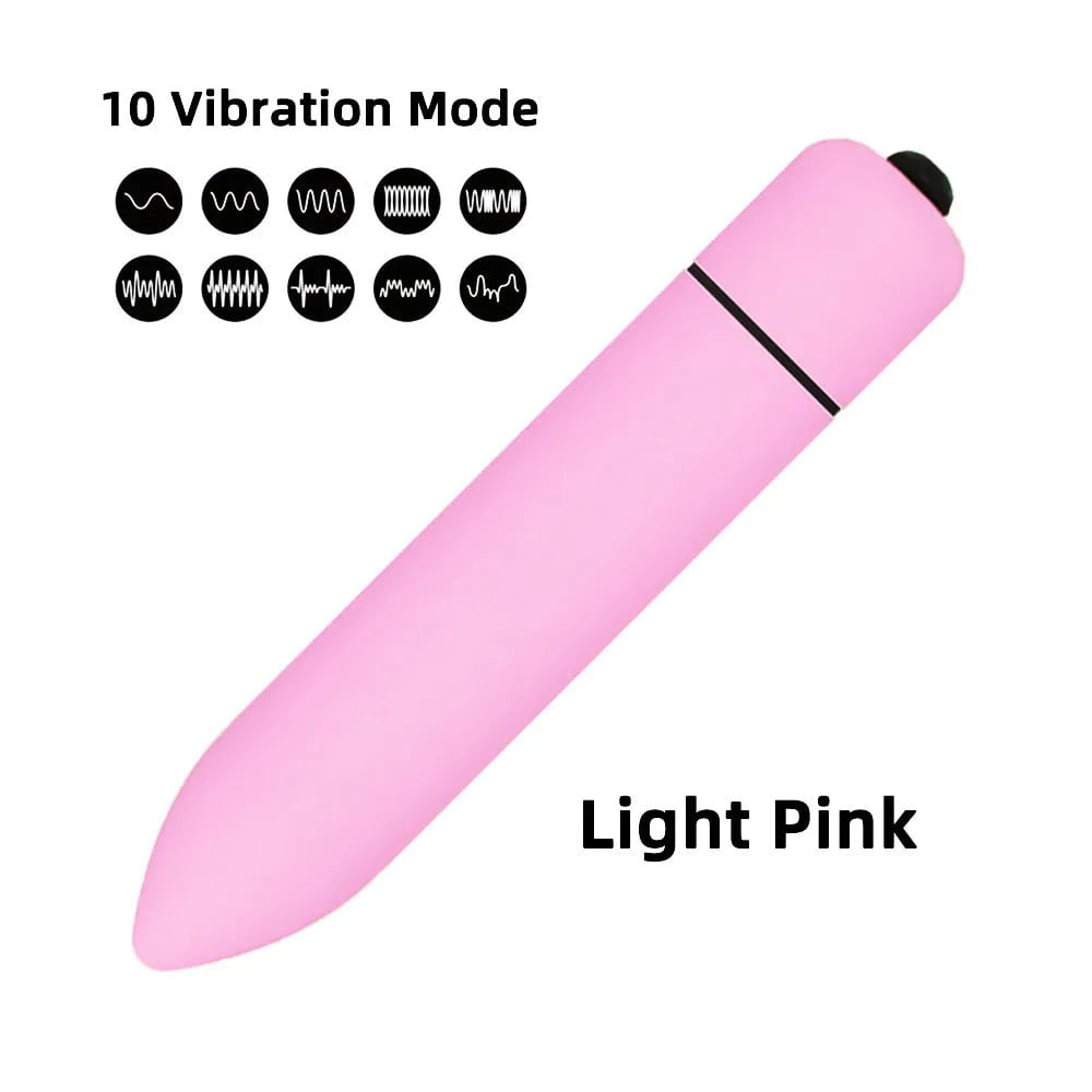 Storazone 10 Speed Light Pink / CHINA 10 Speed Vibration Clit Stimulation Adult Sex Toy Vibrating Jump Love Egg Mini Bullet G Spot Vagina Vibrator for Women Female