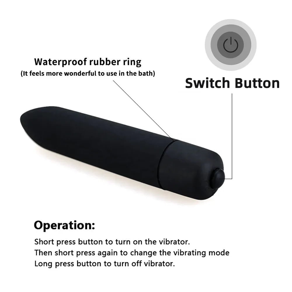 Storazone 10 Speed Vibration Clit Stimulation Adult Sex Toy Vibrating Jump Love Egg Mini Bullet G Spot Vagina Vibrator for Women Female