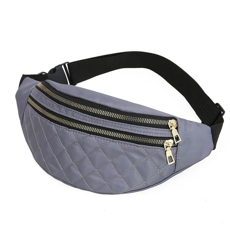 Storazone 10 Waist Bags for Women Oxford Leisure Color Waist Bag Shoulder Crossbody Chest Bags Handbags All-match Messenger Belt Bags