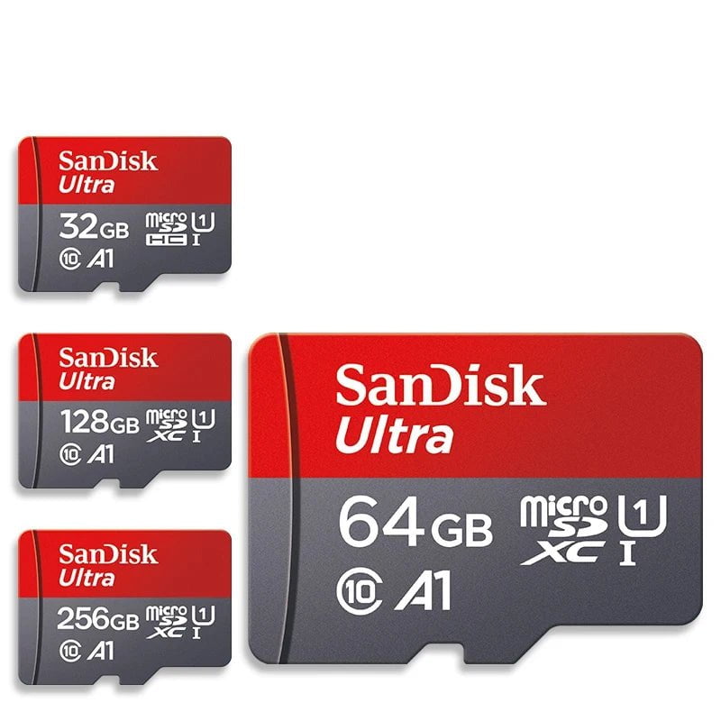 Storazone 100% Original SanDisk memory card 32GB micro tf sd card 64GB 128GB 256GB tarjeta micro tf 32G 256G U3 mini TF card