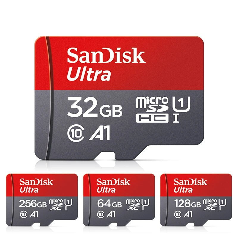 Storazone 100% Original SanDisk memory card 32GB micro tf sd card 64GB 128GB 256GB tarjeta micro tf 32G 256G U3 mini TF card